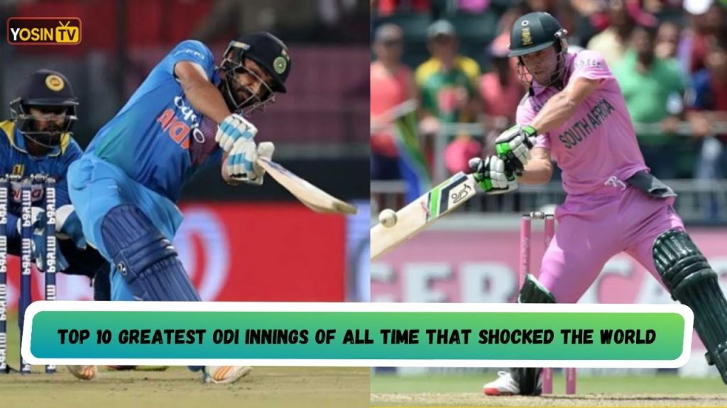 Greatest ODI Innings of All Time