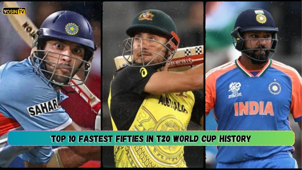 Fastest Fifties in T20 World Cup