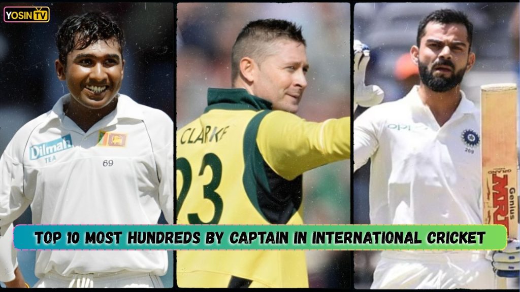 Most Hundreds by Captain in International Cricket