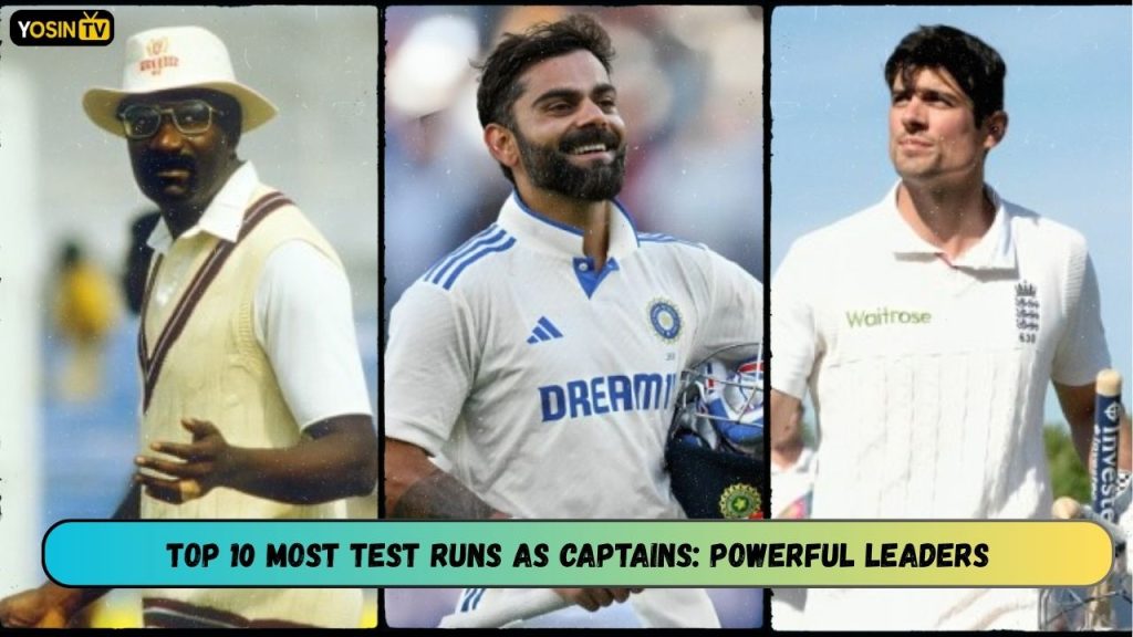 Most Test Runs as Captains