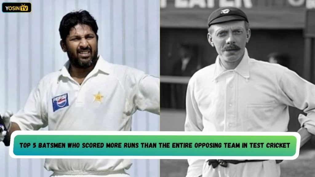 Batsmen Who Scored More Runs Than the Entire Opposing Team