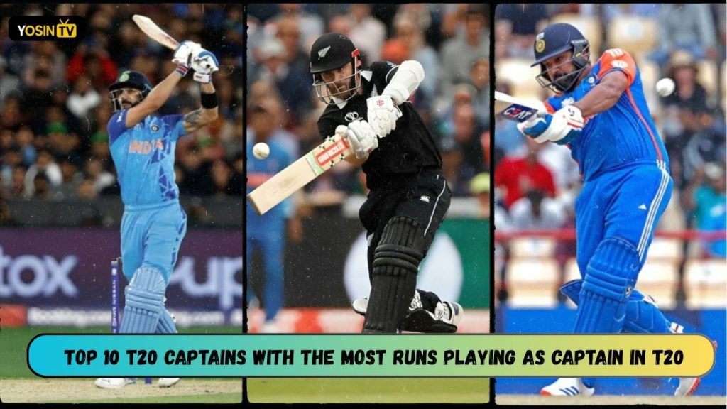 Most Runs Playing as Captain in T20