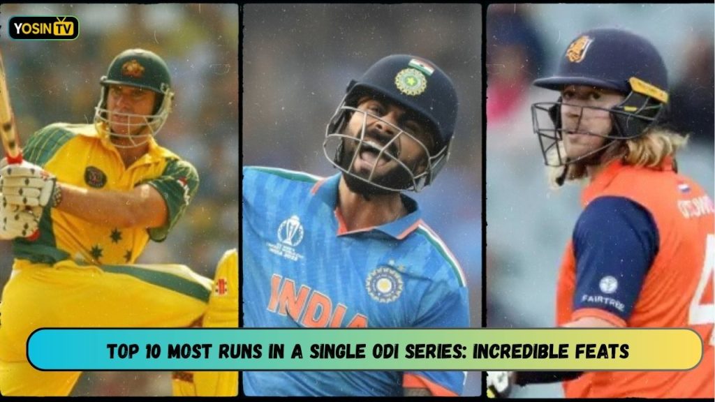 Most Runs in a Single ODI Series